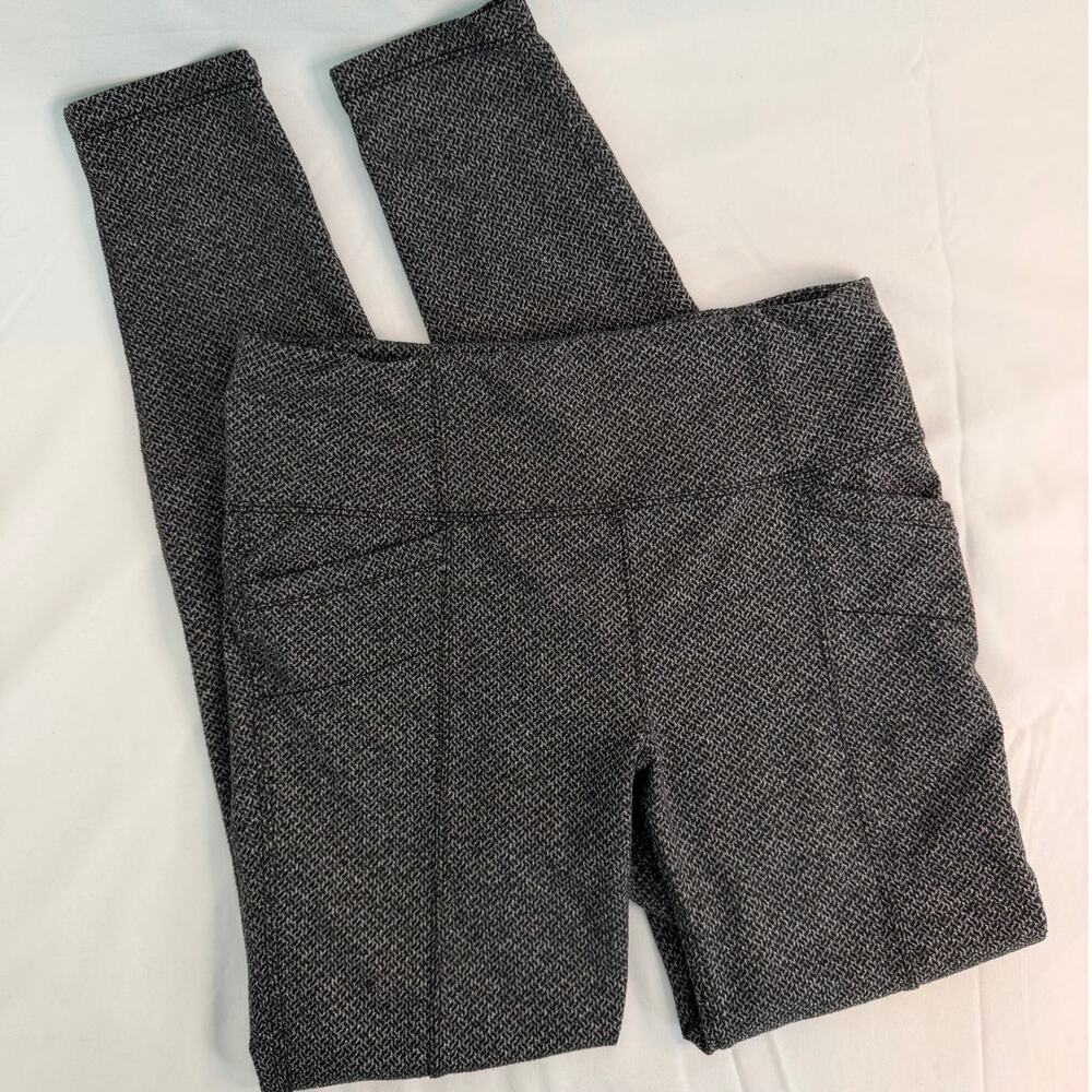 Athleta Metro High Rise‎ Herringbone Leggings Size SMALL